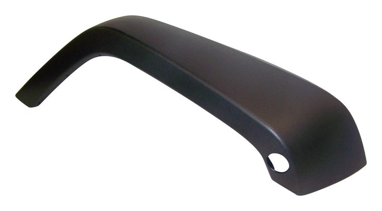 5KF08RXFAG Fender Flare for 2007-2018 Jeep JK Wrangler [Black, Plastic, Front]