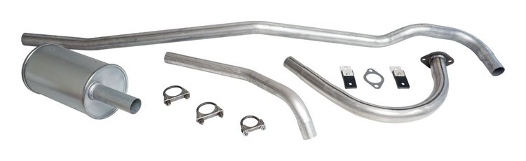 641878K Exhaust Kit for Select 1946-1971 Jeep CJ2A, CJ3A, CJ3B & CJ5 w/134 cu. in. 4 cyl. Engine