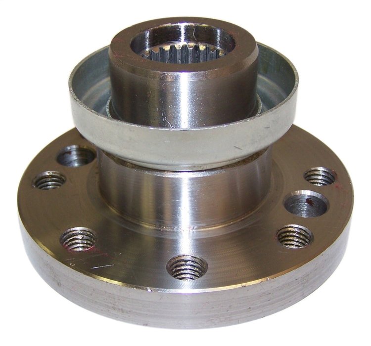 68004070AB Pinion Flange for Jeep 2007-2018 JK Wrangler w/ Dana 30 or Dana 44 Front Axle [Unpainted, Steel, Front]