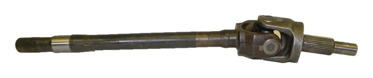 68004081AA Axle Shaft Assembly for 2007-2012 JK Wrangler w/ Dana 30 Front Axle, Includes Inner Axle Shaft, Stub Shaft