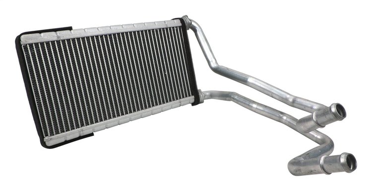 68004193AB Heater Core for 2007-2018 Jeep JK Wrangler, Fits LHD or RHD Models, Aluminum [Unpainted, Aluminum]