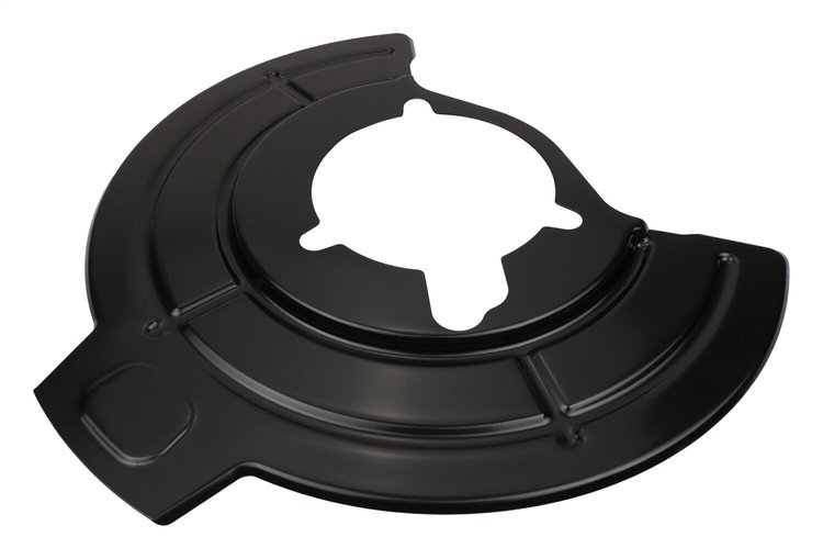 68043286AB Brake Dust Shield for 2007-2018 Jeep JK Wrangler [Black, Steel, Front]