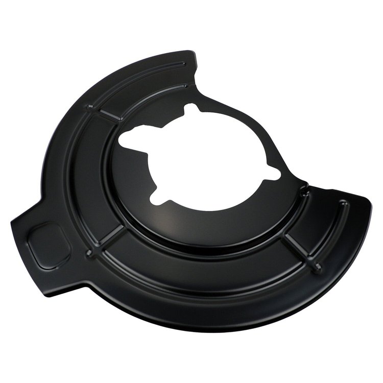 68043287AB Brake Dust Shield for 2007-2018 Jeep JK Wrangler [Black, Steel, Front]