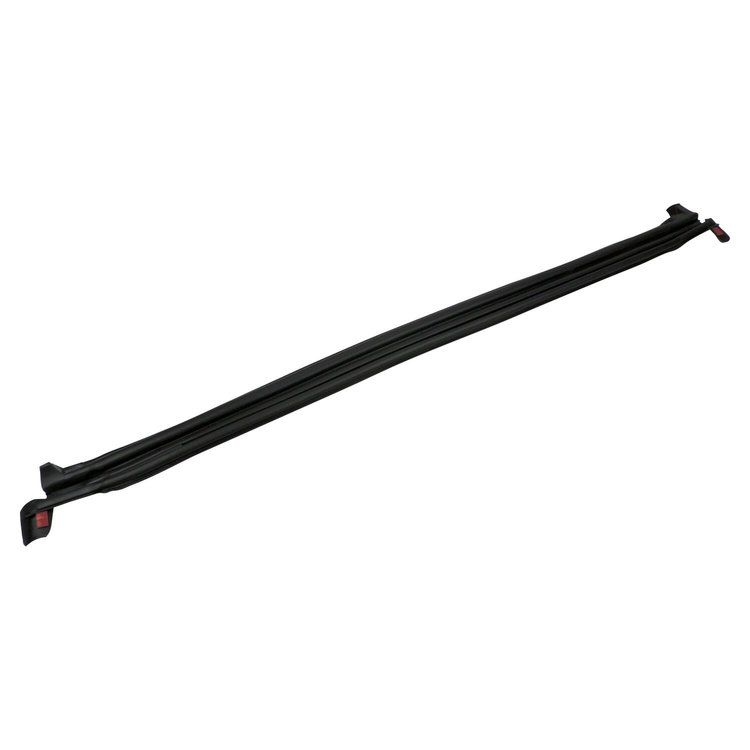 68088055AB Freedom Top Panel Weatherstrip for 2007-2018 Jeep JK Wrangler w/ Hard Top [Black, Rubber]