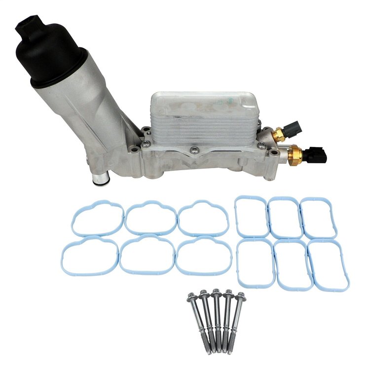 68105583AL Engine Oil Filter And Cooler Assembly for 2014-2018 Jeep Models [3.0L, 3.6L Engines]