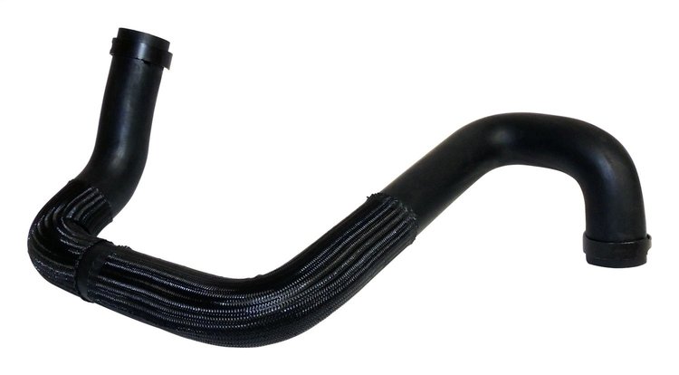 68249195AA Radiator Hose for 2015-2018 JK Wrangler LHD w/ 3.0L Gas, 3.6L Engines [Black, Rubber, Lower]