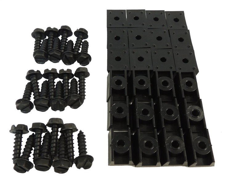 7109K Fender Flare Hardware Kit, 1959-1983 Jeep CJ5, 1959-1975 Jeep CJ6, 1976-1986 Jeep CJ7