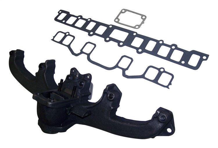 8124999K Exhaust Manifold Kit for 1972-1978 Jeep Models [3.8L Engines]