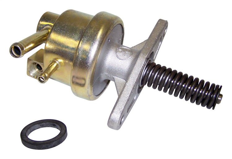 83500873 Fuel Pump for 1984-1985 Jeep XJ Cherokee w/ 2.8L Engine, Includes Gasket [Unpainted, Metal]