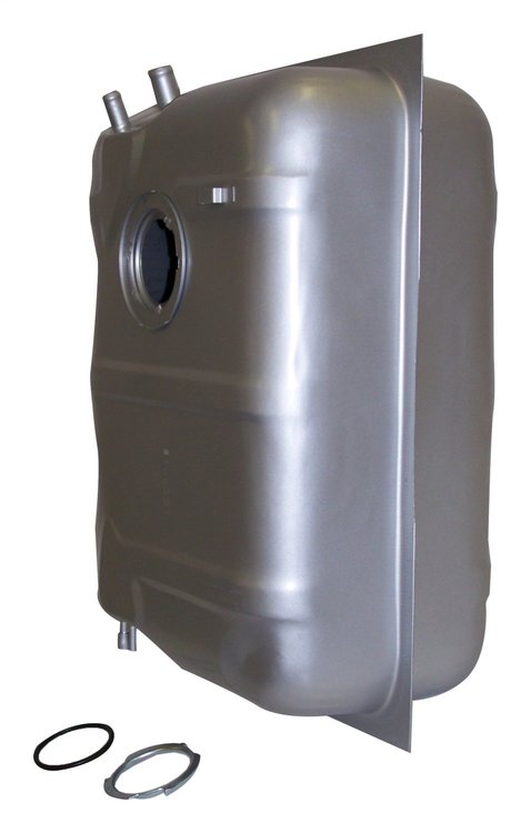 83502961 Fuel Tank for 1987-1990 Jeep YJ Wrangler w/ 2.5L Engine w/ Fuel Injection [Silver, Metal]