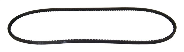 83503350 Accessory Drive Belt for 87-89 YJ Wrangler w/ American Air A/C, 47.5 in. Long, V-Belt [Black, Rubber]