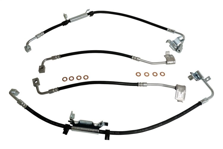 BHK2 Brake Hose Kit, 2018-2018 Jeep Wrangler JK, 2011-2017 Jeep Wrangler