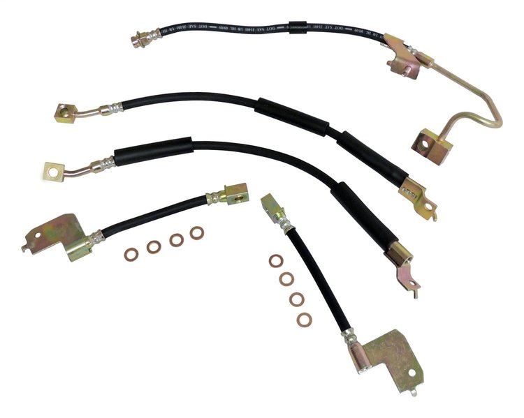 BHK7 Brake Hose Kit, 1994-1994 Jeep Grand Cherokee Limited, 1995-1998 Jeep Grand Cherokee