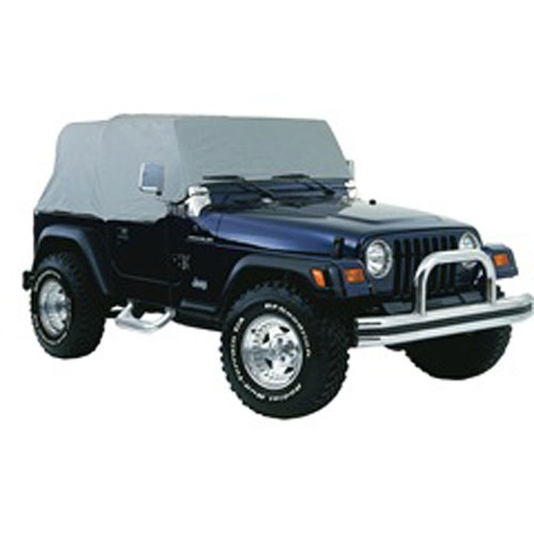 CC10309 Rough Trail Cab Cover for 1976-1986 Jeep CJ7, 1992-2003 Jeep Wrangler, 1997-2003 Jeep TJ, 2004-2006 Jeep Wrangler Sport