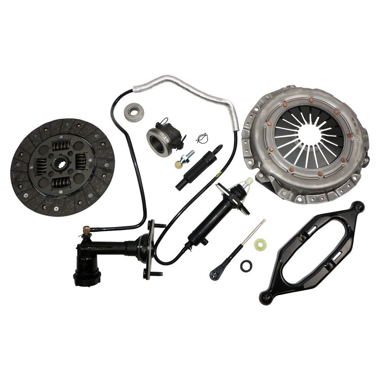 CMK13 Clutch Master Kit for 2001-2002 Jeep TJ Wrangler LHD w/ 2.5L Engine [Black, Unpainted, Rubber, Semi-Metallic, Steel]