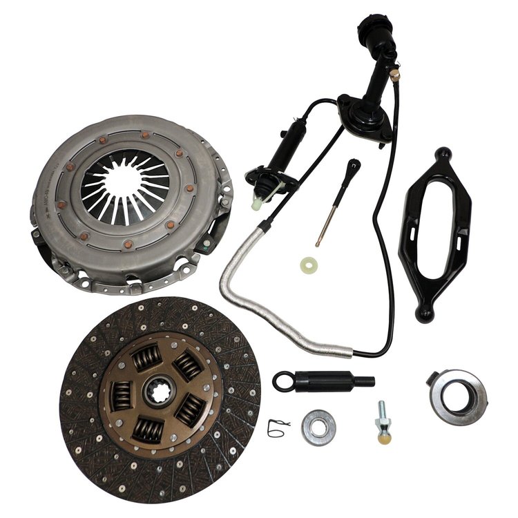 CMK18 Clutch Master Kit for 2003-2004 Jeep TJ Wrangler LHD w/ 4.0L Engine [Black, Unpainted, Rubber, Semi-Metallic, Steel]