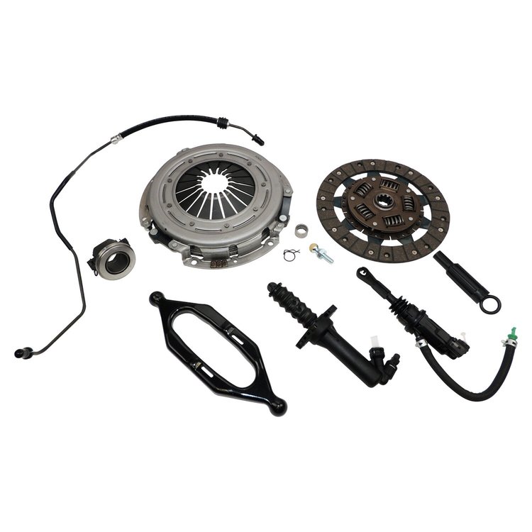 CMK20 Clutch Master Kit for 2007-2011 Jeep JK Wrangler w/ 3.8L Engine [Black, Unpainted, Plastic, Rubber, Semi-Metallic, Steel]