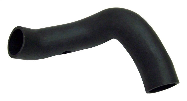 J0992965 Fuel Filler Hose for 1970-1975 Jeep CJ-5, 2-5/8 in. OD, 2-3/16 in. ID, Has Hole on Side for Vent [Black, Rubber]