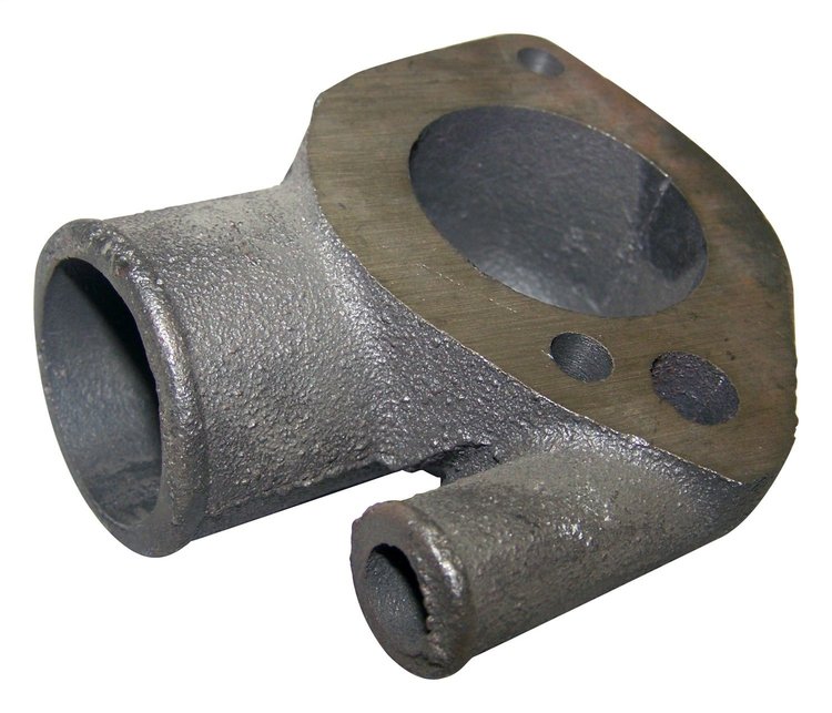 J3172305 Thermostat Housing for Jeep 1966-1967 SJ, J-Series w/ 3.8L Engine [Unpainted, Metal]