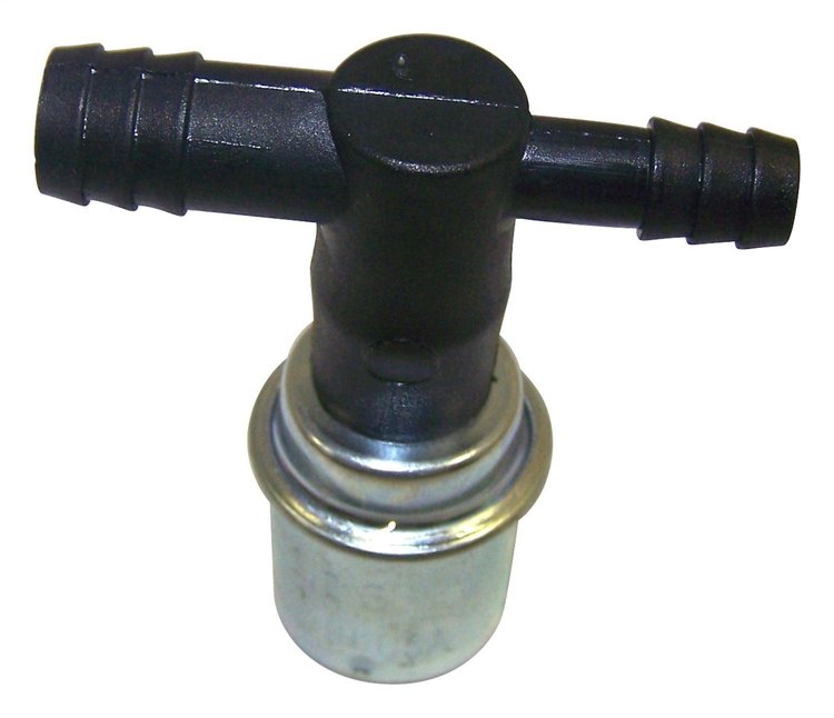 J3241629 PCV Valve for 1982 CJ-5, CJ-7, CJ-8 w/ 4.2L Engine [Black, Silver, Metal, Plastic]