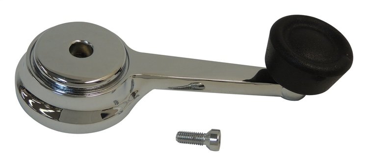 J3678907 Window Crank Handle for 1976-1991 Jeep CJ/SJ/J-Series [Chrome, 16-Spline, w/o Door Speaker]