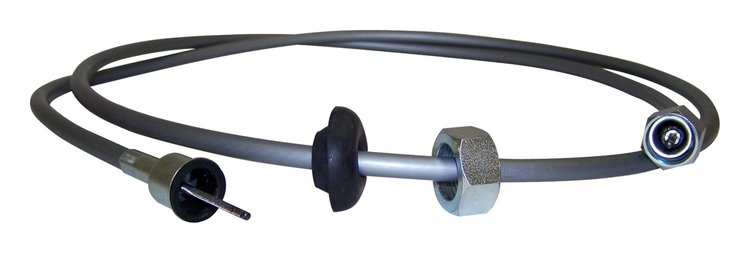 J5351775 Speedometer Cable for 1963-1976 CJ-5 w/ 4-Speed Transmission, 67 in. Long [Gray, Metal, Rubber]