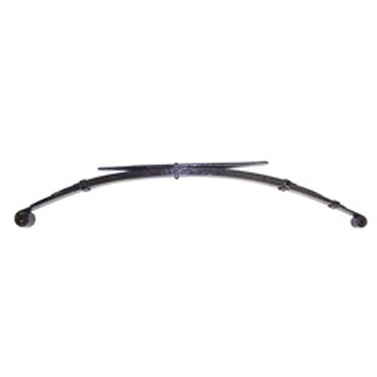 J5362956 Leaf Spring Assembly for 1976-1991 Jeep SJ, Bushings Included, 5-Leaf [Black, Rubber, Steel, Rear]