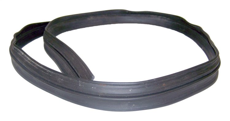J5455398 Window Weatherstrip for 1974-1978 Jeep J-Series [Black, Rubber, Rear]