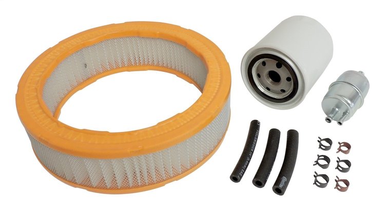 MFK16 Master Filter Kit, 1975-1981 Jeep CJ5, 1975-1975 Jeep CJ6, 1976-1981 Jeep CJ7, 1981-1981 Jeep Scrambler