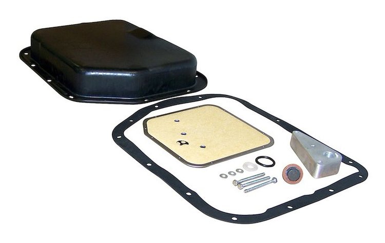 RT24001 Deep Transmission Pan Kit for Select 1980-1991 Jeep CJ, Wrangler, Cherokee, Comanche, SJ/J10 w/A904 or A999 Transmission