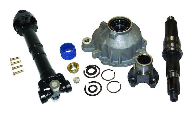 RT24004 Slip Yoke Eliminator & Drive Shaft Kit for 1987-2006 Jeep YJ & TJ Wrangler w/ Dana 35 Rear Differential