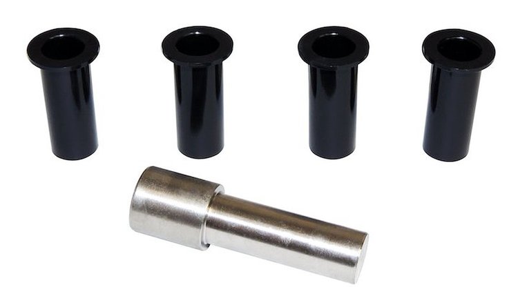 RT25004 Door Hinge Delrin Bushing Kit for 2007-2018 Jeep JK Wrangler w/ 2 Doors (4 Bushings)