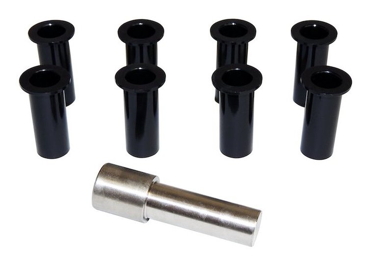 RT25005 Door Hinge Delrin Bushing Kit for 2007-2018 Jeep JK Wrangler w/ 4 Doors (8 Bushings)