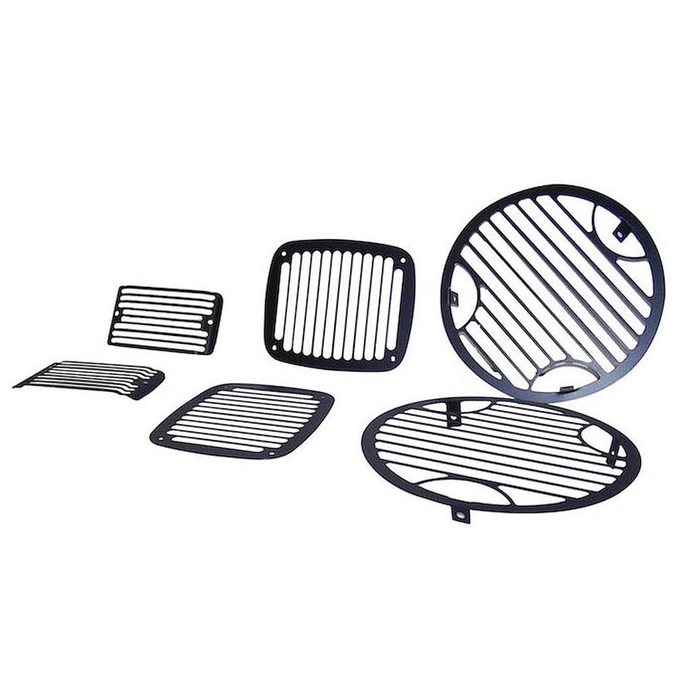 Black Stone Guard Set for 1997-2006 Jeep Wrangler