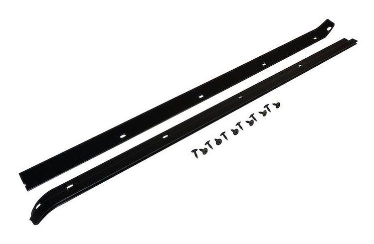 RT26064 Windshield Channel for Jeep 1976-1986 CJ-5, CJ-7, CJ-8 and 1987-1995 YJ Wrangler; (Drill-In)