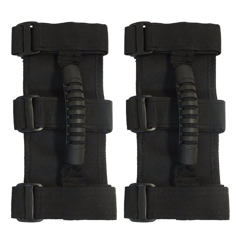 RT27007 Deluxe Grab Handles for Jeep Models [Fits 2 in.-3 in. Padded or Unpadded Roll/Sports Bar]