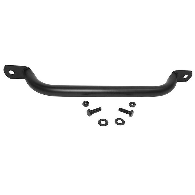 RT27015 Black Dash Grab Bar for 1955-1958 Jeep Willys CJ-5, 1956-1958 Jeep Willys CJ-6, 1959-1983 Jeep CJ5, 1959-1975 Jeep CJ6