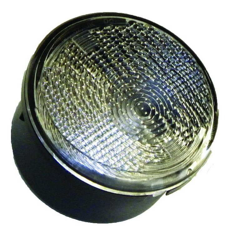 RT28020 Left Front Park and Turn Signal Lamp, Cear w/ Amber Bulb for Jeep 2007-2018 JK Wrangler