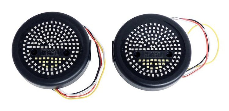 RT28099 5" Round LED Tail Light Kit