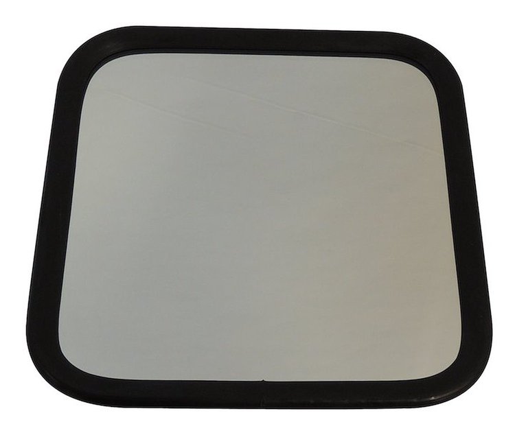 RT30017 Mirror Head for 1955-1986 Jeep CJ-5, CJ-6, CJ-7, CJ-8 w/ Stainless Steel Sideview Mirror; Left or Right