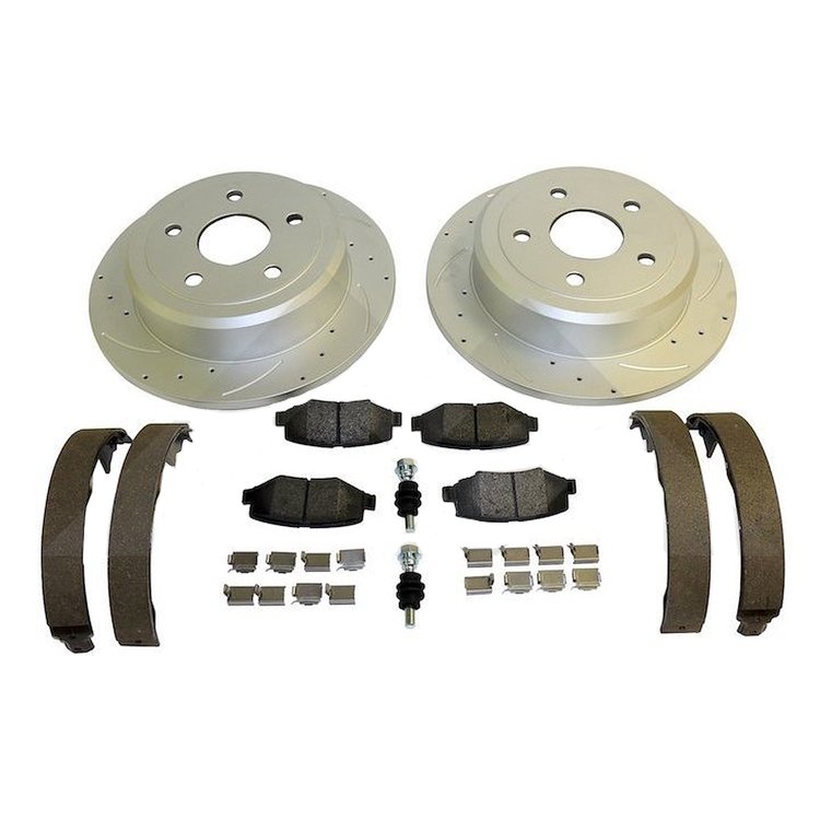 RT31028 Performance Rear Brake Kit for 2007-2017 Jeep Wrangler, 2018 Jeep Wrangler JK Sport