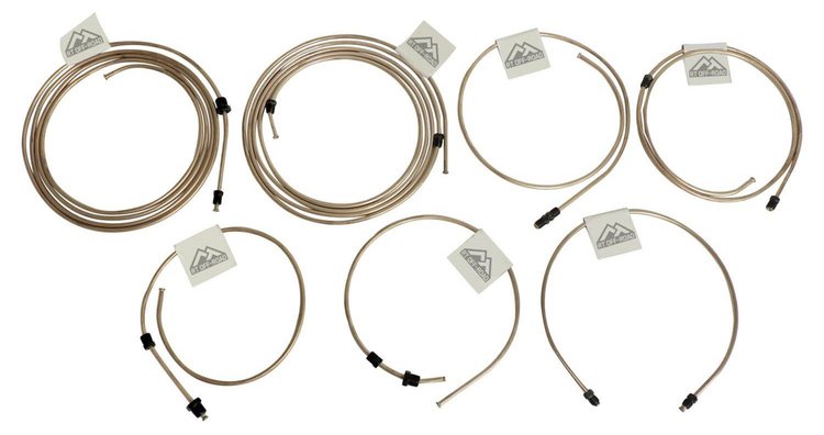 RT31054 Brake Line Kit 1987-1995 Jeep Wrangler YJ for 1987-1995 Jeep Wrangler YJ