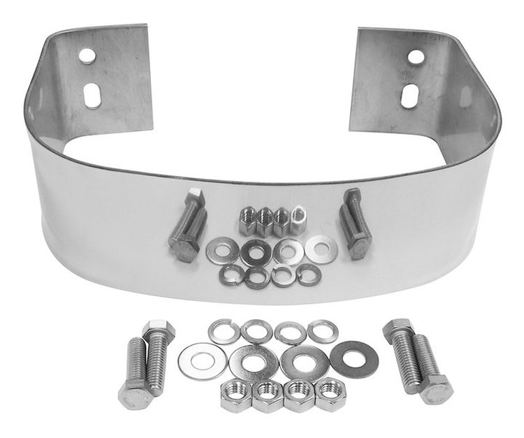 RT34001 Stainless Rear Bumperette for 1976-1986 CJ-5, CJ-7, CJ-8, 1987-1995 YJ Wrangler; 2 Required
