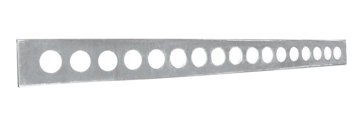 RT34022 Stainless Steel Front Bumper w/ Holes for 1955-1986 Jeep CJ-5, CJ-6, CJ-7, CJ-8; 54" Wide