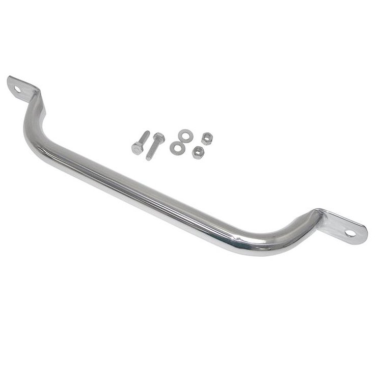 RT34026 Stainless Steel Dash Grab Bar for 1955-1958 Jeep Willys CJ-5, 1956-1958 Jeep Willys CJ-6, 1959-1983 Jeep CJ5