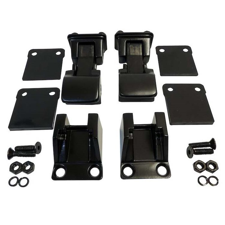 RT34084 Hood Catch Kit for 1955-1958 Jeep Willys CJ-5, 1956-1958 Jeep Willys CJ-6, 1959-1983 Jeep CJ5, 1959-1975 Jeep CJ6