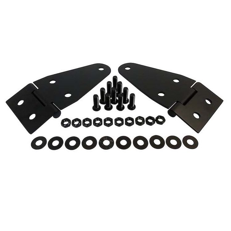 RT34095 Hood Hinge Set for 1955-1958 Jeep Willys CJ-5, 1956-1958 Jeep Willys CJ-6, 1959-1983 Jeep CJ5, 1959-1975 Jeep CJ6