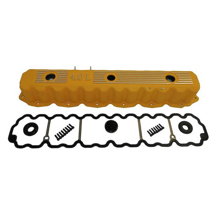 RT35003 Yellow Valve Cover Kit for 1993-2001 Jeep Cherokee, 1993-2001 Jeep Grand Cherokee, 1993-2004 Jeep Wrangler Sahara
