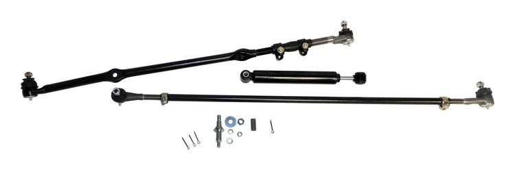 SK2 Steering Kit for Complete Steering Kit 1997-2006 Jeep TJ Wrangler w/ LHD, Includes Tie Rod Assembly, Drag Link Assembly