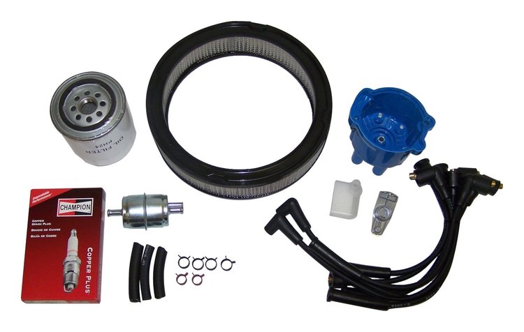 TK28 Tune-Up Kit, 1980-1982 Jeep CJ5, 1980-1982 Jeep CJ7, 1981-1982 Jeep Scrambler